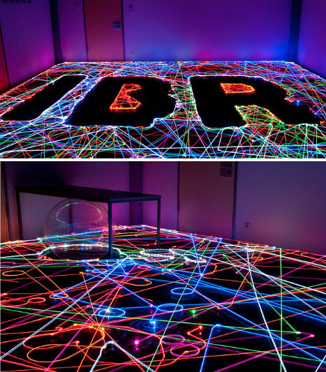 Geek Alert! Psychedelic Led Light Paintings Created By Roomba Robot Vacuums