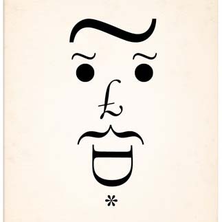 Fonts to Faces: 9 Personality-Rich Typographies as Portraits | Urbanist