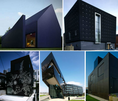 Black Buildings 15 Examples Of Monochromatic Architecture - 