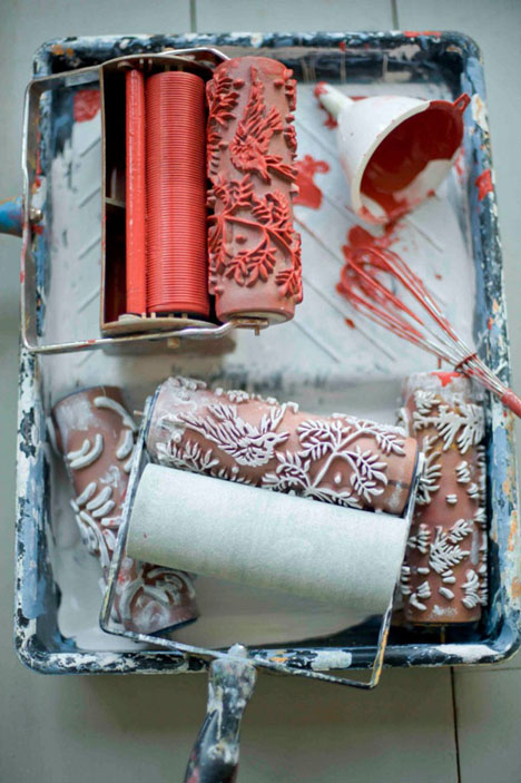 Wallpaper Paint Rollers: Cool & Classic Patterns, DIY Style | Urbanist