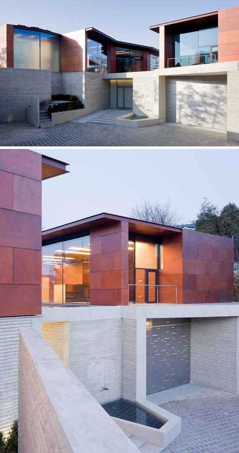 copper-clad Daeyang House Steven Holl Korea