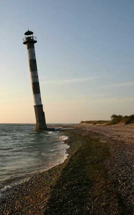 Kiipsaare Lighthouse Saaremaa Estonia abandoned