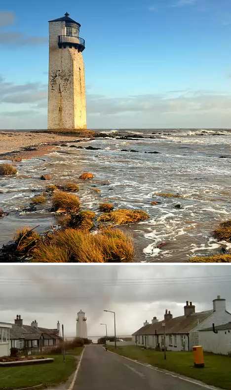 Southerness Lighthouse Scotland abandoned