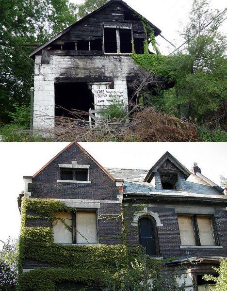 Abandoned Homes Detroit 2