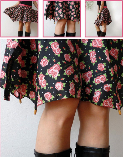 diy umbrella skirt conversion