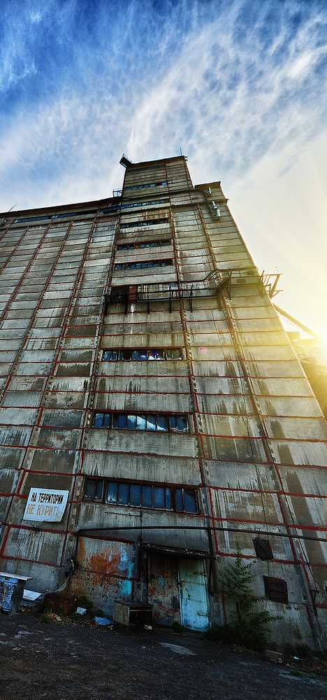 Novosibirsk Russia abandoned bakery