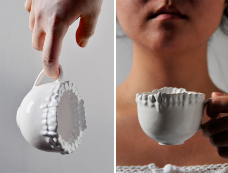 3D Printed Home Decor Teeth Cup
