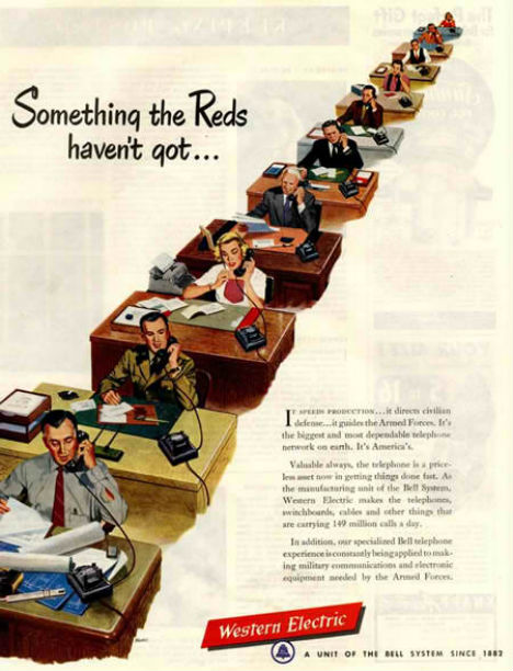 Cold War Ads Something the Reds Haven't Got