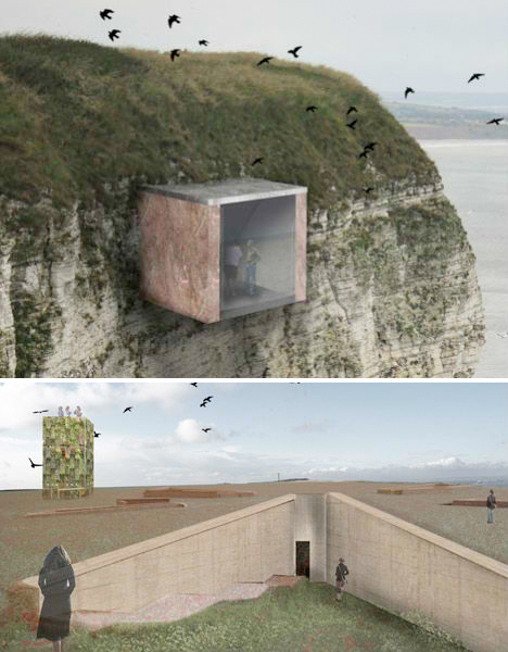 Repurposed Military architecture bunker women's museum