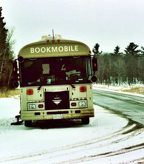 Minnesota abandoned bookmobile 