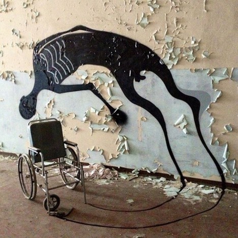 shadow wall art