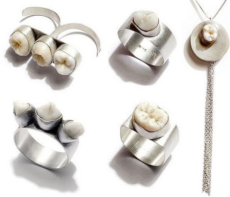 Creepy Dental Teeth Jewelry