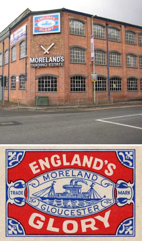 Moreland match Company Gloucester England's Glory