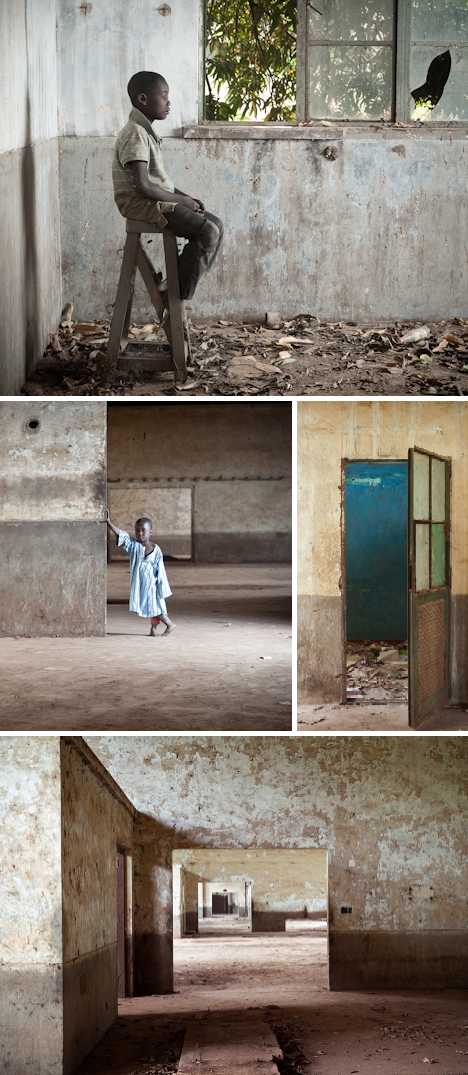 abandoned match factory Bamako Mali Africa