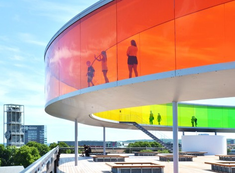 rainbow panoramic walkway design