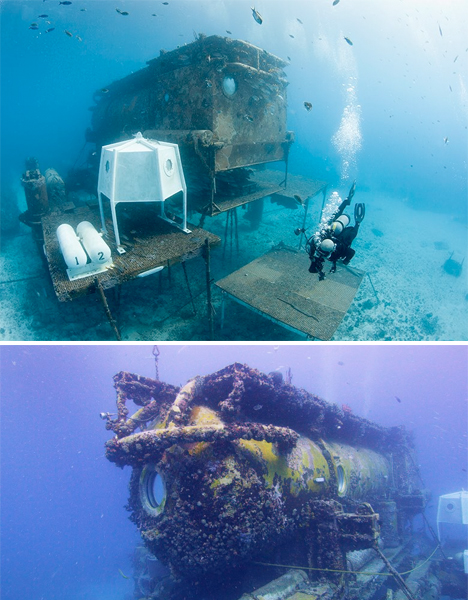 Underwater Reef Base Aquarius