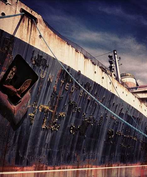 abandoned ocean liner SS United States