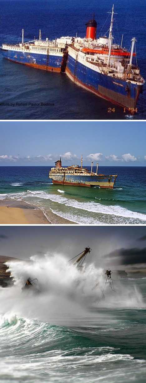 abandoned ocean liner SS America