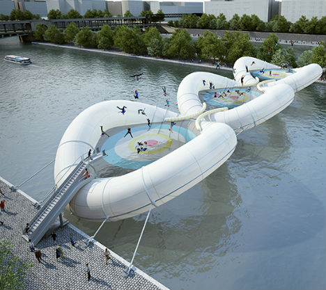 Bridge Concept Designs INflatable Paris