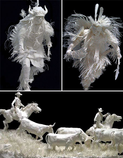 Paper Sculptures Eckman 2