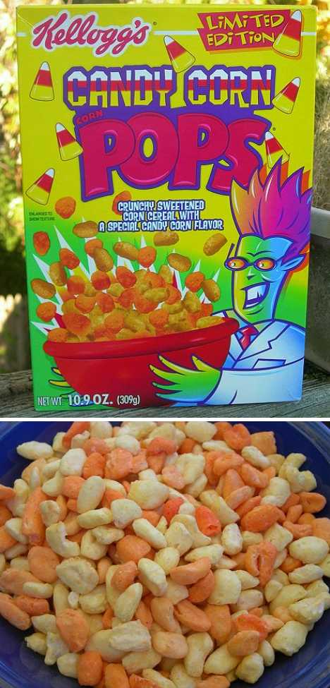 Kellogg's Candy Corn Pops cereal