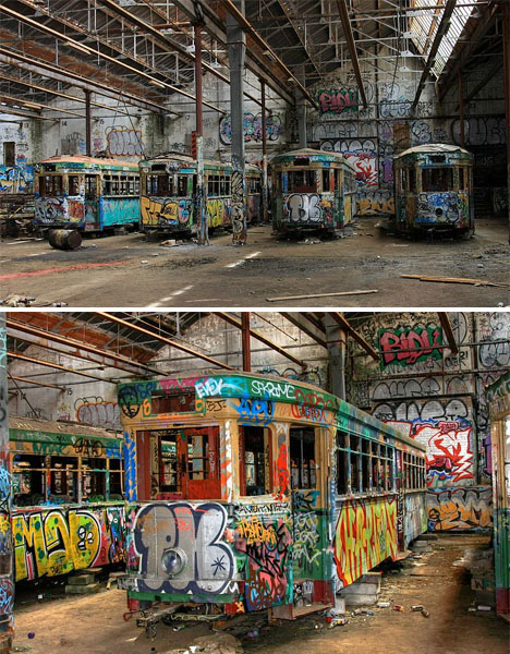 Abandoned Australia Rozelle Tram Depot 1