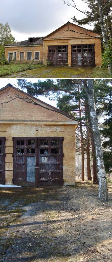 abandoned firehouse Suurpea Estonia 