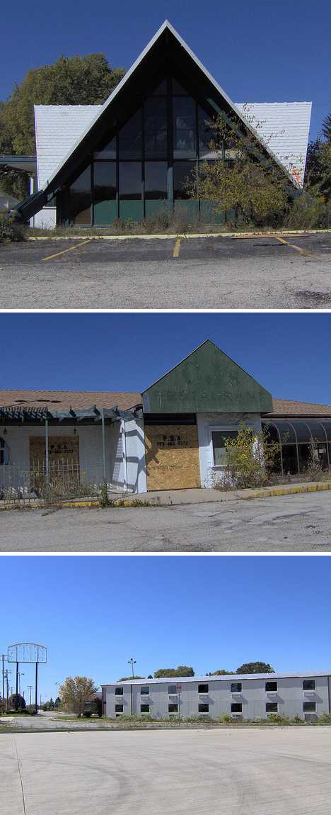 abandoned Howard Johnson's Bloomington IL