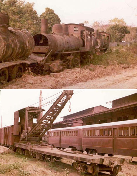 Abandoned Brazil Madeira Mamore Railroad