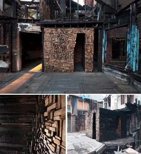 Abandoned Buildings Art Salvaged Arson Detroit
