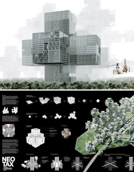 Urban Future NeoTax 3D City