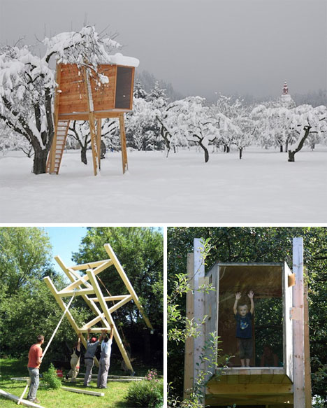 Modern Treehouses DIY Freestanding