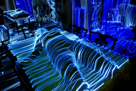 light drawing laying down