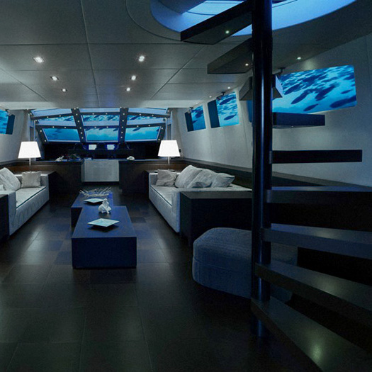 Submarine Suite Private Luxury in Submersible Yacht Hotel Urbanist