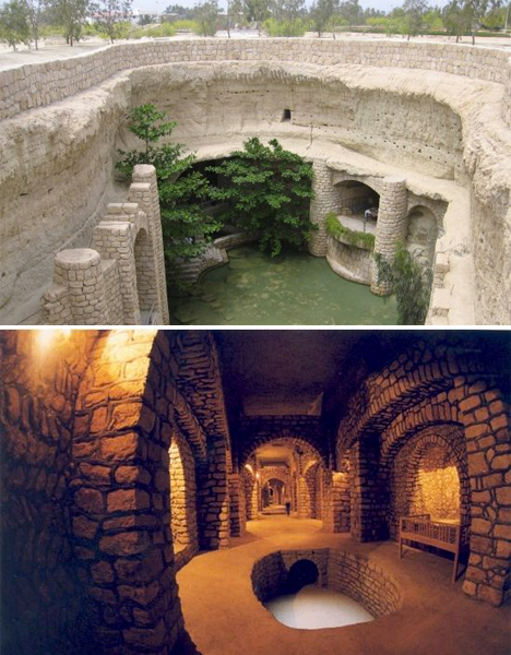 Abandoned Underground Kish Iran