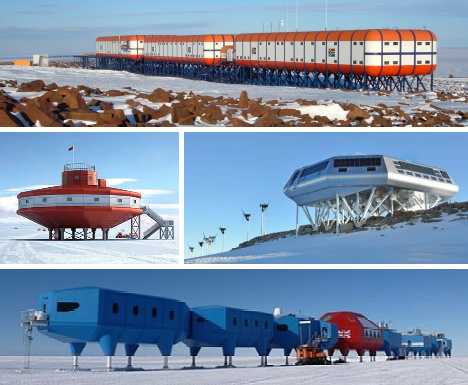 antarctic research stations