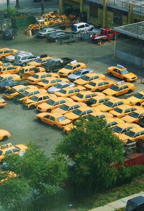 New York taxi graveyard