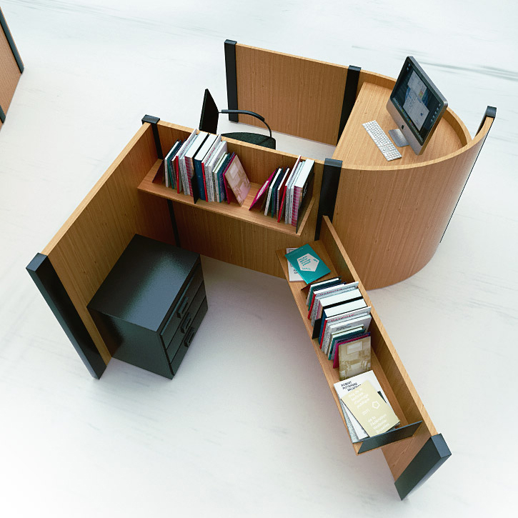 Cubicle Typography Unique Desks as Office Furniture Font Urbanist