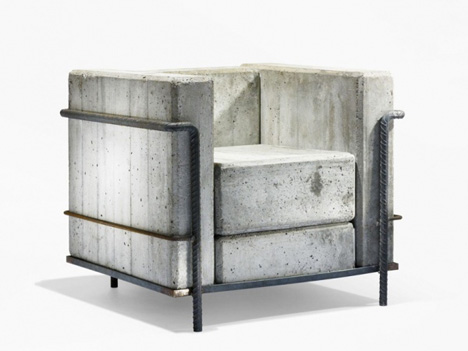 Stone Furniture Concrete Chair
