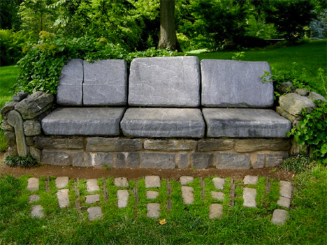 Stone Furniture Couch