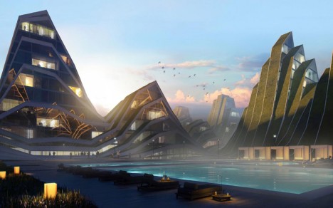 green space residential complex