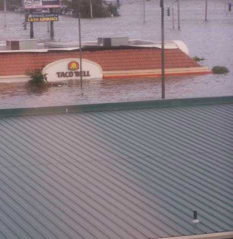 Chalmette Louisiana taco bell Katrina flood