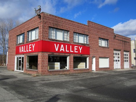 abandoned Valley Dodge dealership 2012
