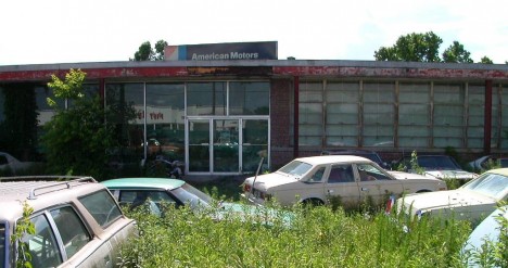 abandoned Collier Motors AMC Pikevills NC