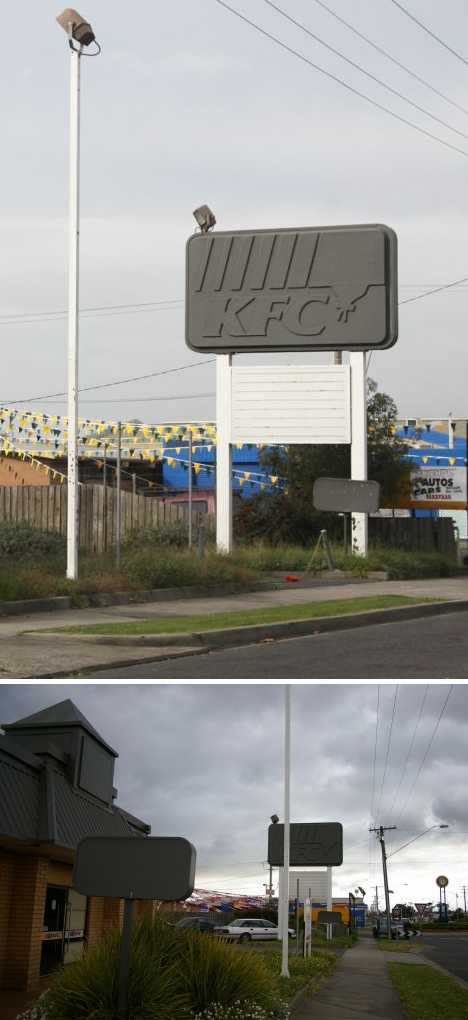 abandoned KFC Australia