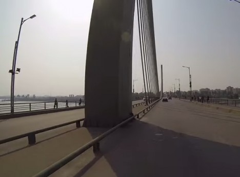 north korea bridge shot