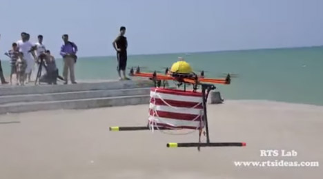 Drone Lifeguard Drowning