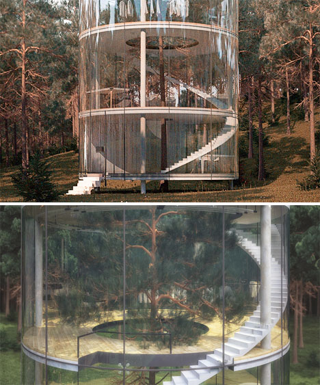 Glass Houses Cylindrical 2