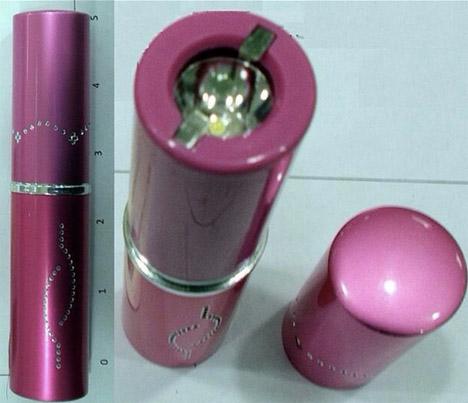 TSA Confiscated Lipstick Taser