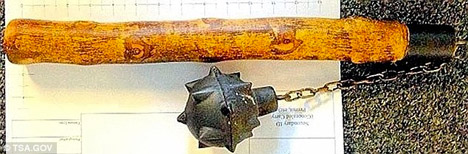 TSA Confiscated Medieval Weapon